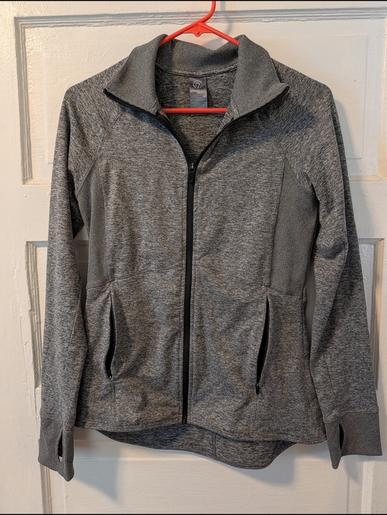 Champion Jackets & Blazers - Champion Heather Gray Full-Zip Utility Jacket